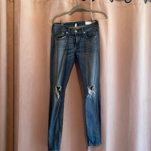 Gently worn Rag and Bone jeans